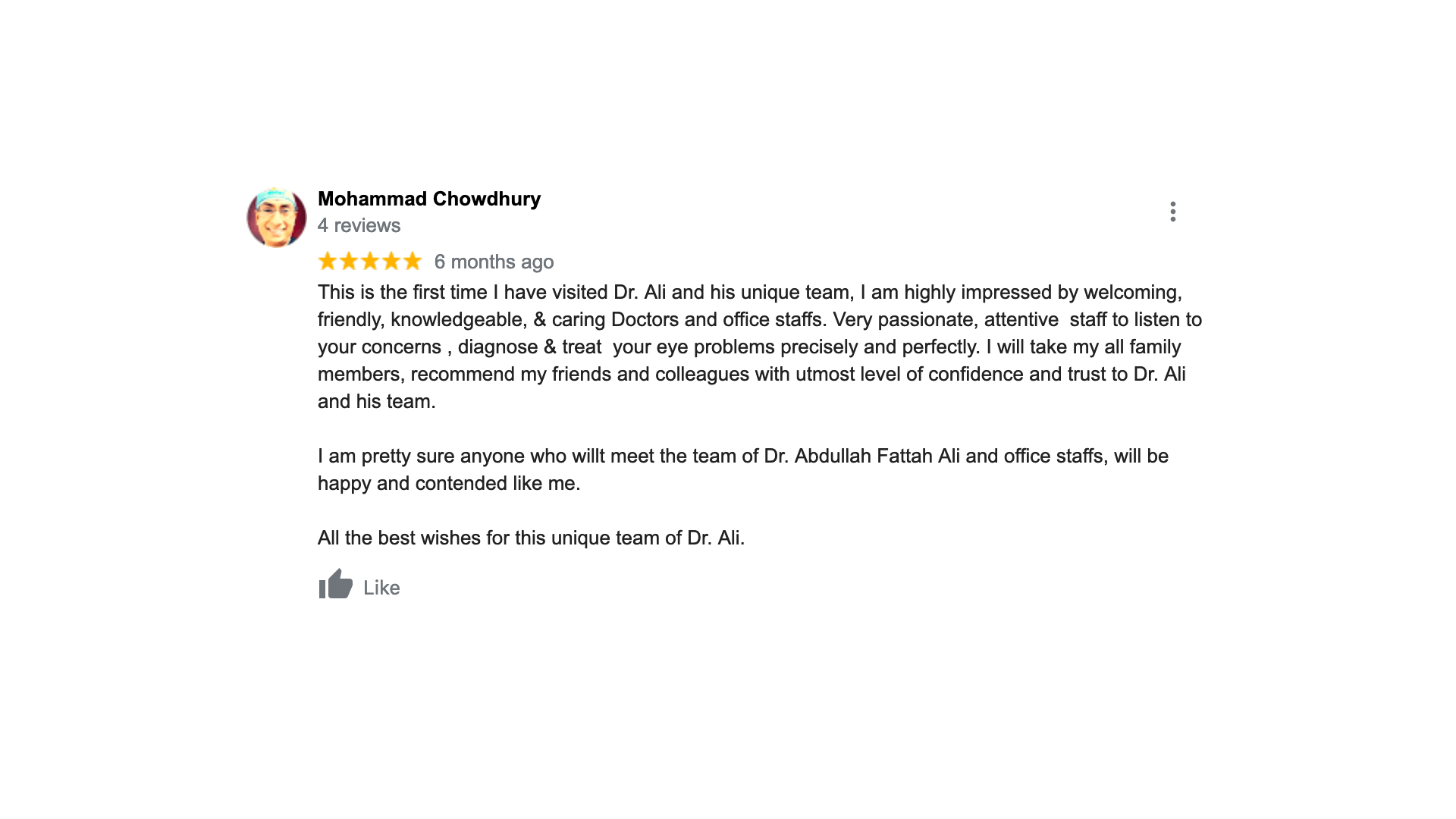 complimentary review