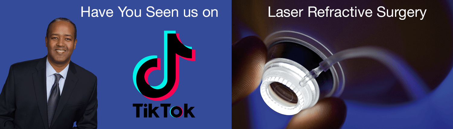 tiktok banner for laser refractive surgery